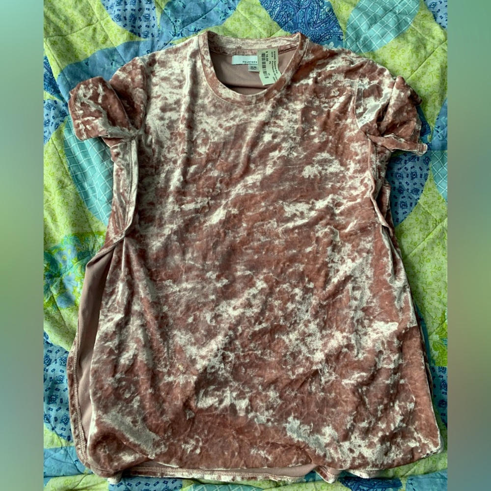 Velvet Pink Women’s Top